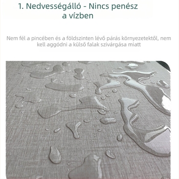 Integrált falpanel bambusz-rostból, vízálló belső dekorációhoz, PVC mennyezeti- és falpanelek, önszerelős panel