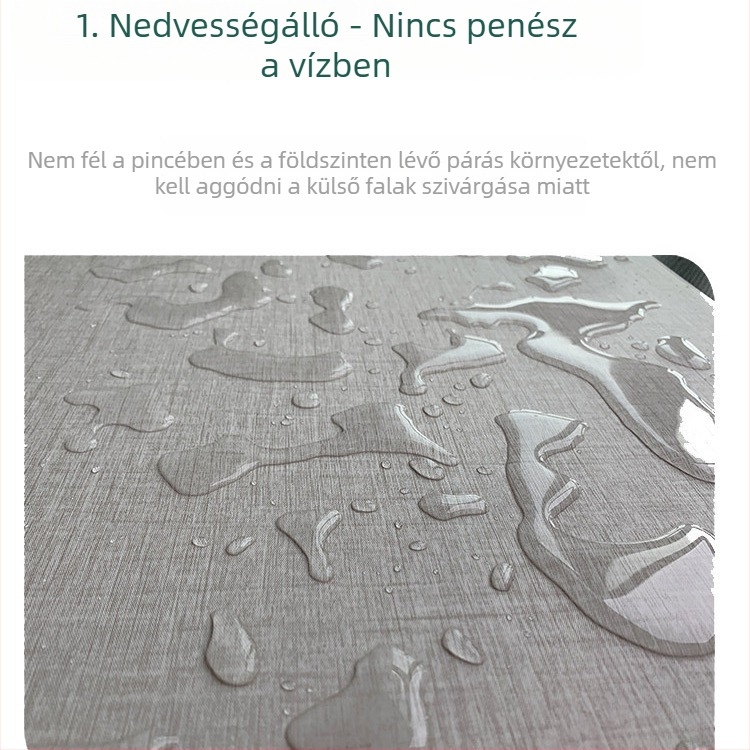 Integrált falpanel bambusz-rostból, vízálló belső dekorációhoz, PVC mennyezeti- és falpanelek, önszerelős panel