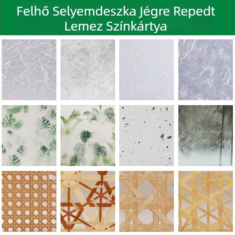 Egyedi akril panel jégrepedéses hatással, átlátszó gyanta befejezéssel, sárgás-átmenetes árnyalattal, nappali faldekoráció