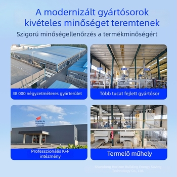 Külső fal szigetelés és dekorpanel kőzetgyapot szigeteléssel, testreszabható