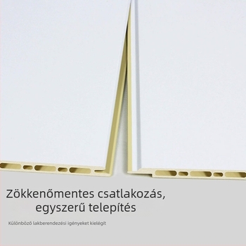 Bambuszszén rostból készült integrált falpanel, falakhoz és mennyezethez, beltéri dekorpanel, vízálló hátfal, egyszerű szerelés