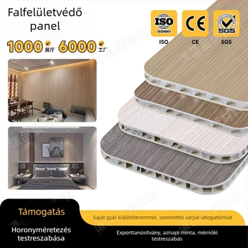 Fa textúrájú aluminium ötvözet fal- és mennyezeti panelek