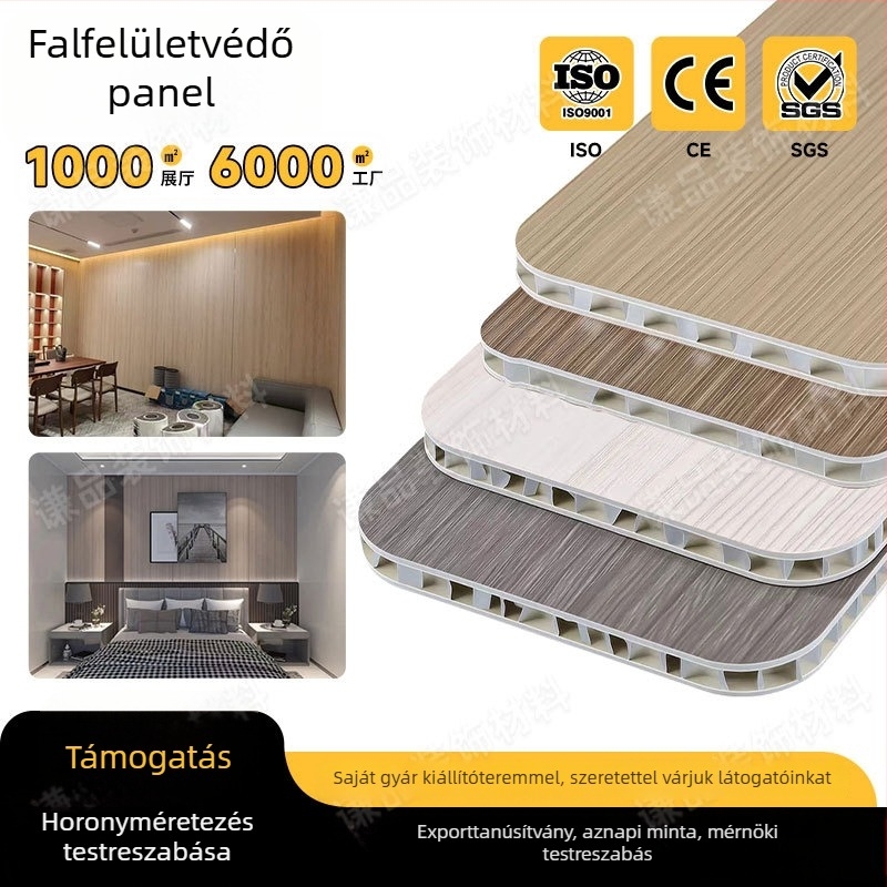 Fa textúrájú aluminium ötvözet fal- és mennyezeti panelek