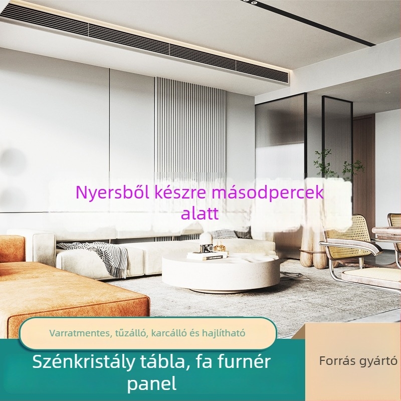 Szénkristályos falpanelek belső dekorációhoz, tükrös felülettel, varrat nélküli fa–fém dekoratív falpanelek, önszerelés