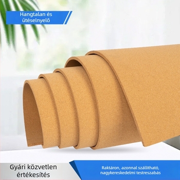 Parafa padlómat és parafa tábla, 1–12 mm vastagságú tekercs, óvodák és iskolák számára, bemutató panelek