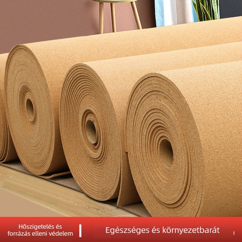 Parafa padlómat és parafa tábla, 1–12 mm vastagságú tekercs, óvodák és iskolák számára, bemutató panelek