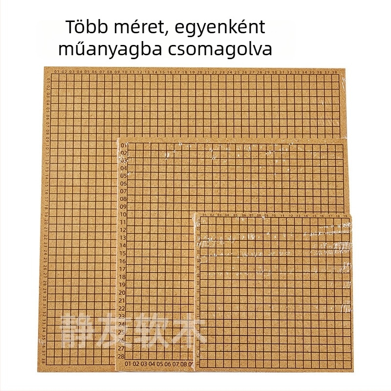Parafa szövődeszka négyzetes hálóval, DIY pozicionáló panel, testreszabható kopásálló fa panel