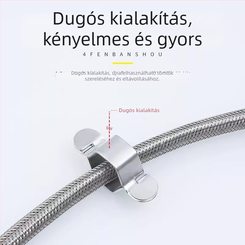 1/2 hüvelykes beömlő tömlőhöz tartozó csavarkulcs a csaptelephez, WC-hez 90°-os szögű szelep, vízellátó csatlakozók a konyhai mosogatóhoz és a mosdóhoz, anyák, levehető kiegészítők