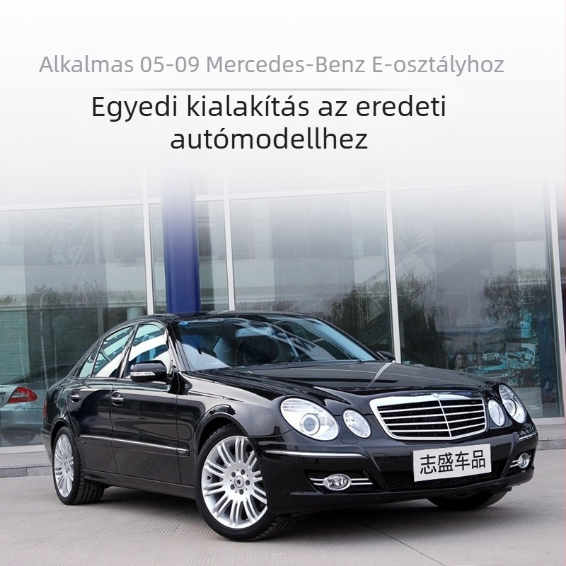 Mercedes-Benz W211 első fényszóró átlátszó burkolat, E-osztály (E200, E350, E280, E300)