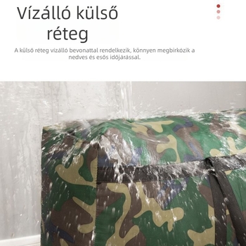600D Oxford vászon költöztető táska ruhák és takarók tárolására