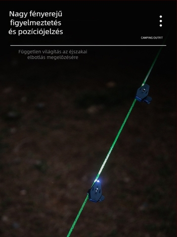 Kompakt csipeszes fej- és szemüveglámpa kültéri kempingezéshez, olvasási fény, hordozható horgászlámpa