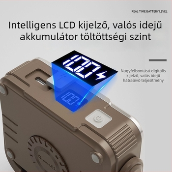 Gelin Kültéri Kemping Lámpa, COB LED hordozható, hosszú üzemidővel