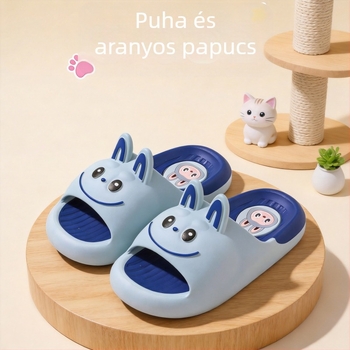 Rajzfilm mintás nyári gyerek szandál, csúszásmentes, puha PVC talp, fiúknak és lányoknak
