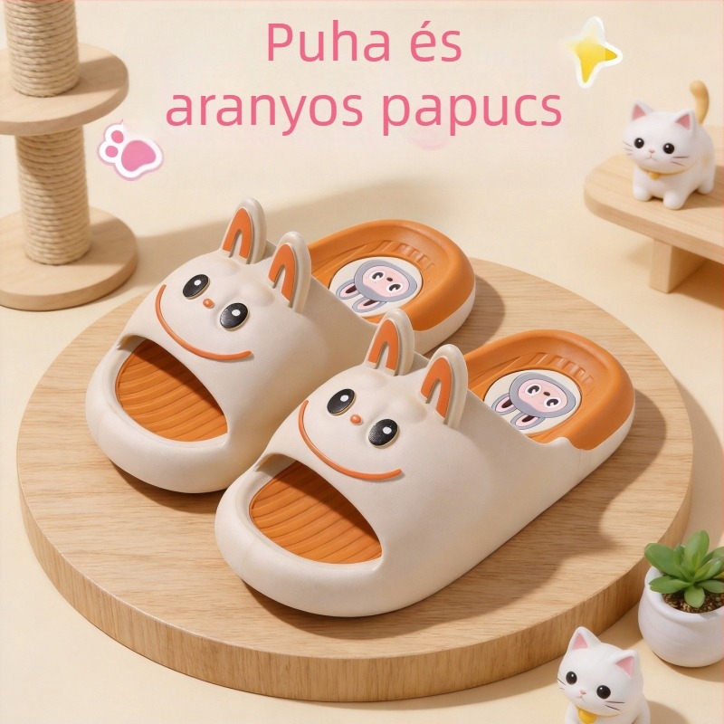 Rajzfilm mintás nyári gyerek szandál, csúszásmentes, puha PVC talp, fiúknak és lányoknak