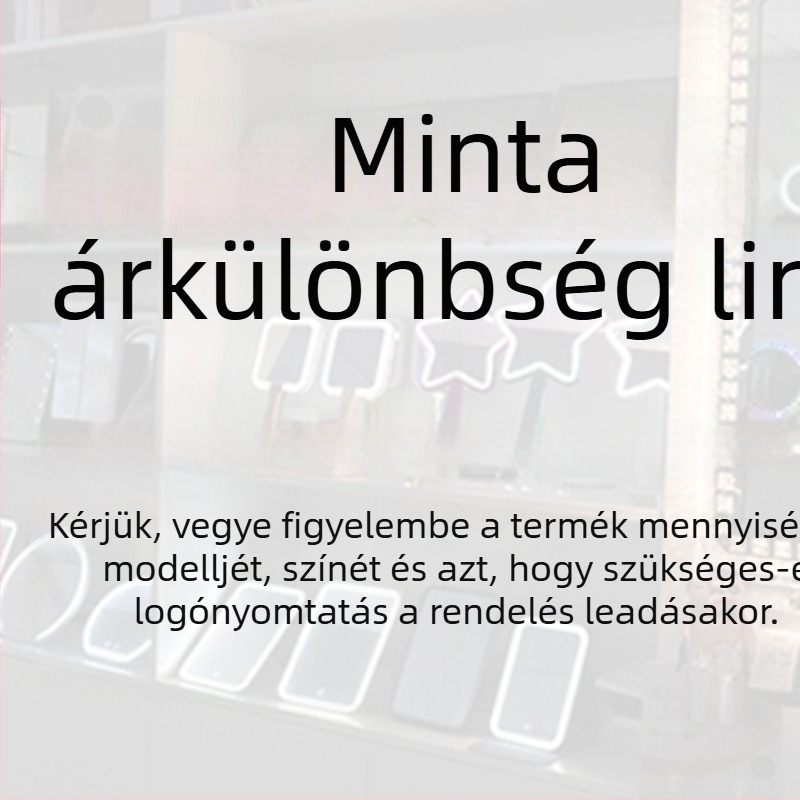 LED világítással ellátott összecsukható sminktükör
