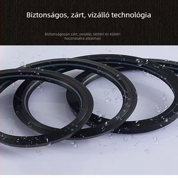 24V-os szilikon neon LED szalag, fekete külső, rugalmas dekoratív világítás IP67