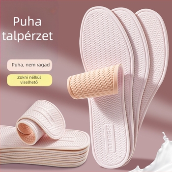 Nagykereskedelmi nyári ultra vékony, lélegző latex talpbetétek, unisex, könnyűek, csúszásmentes, izzadságot felszívó
