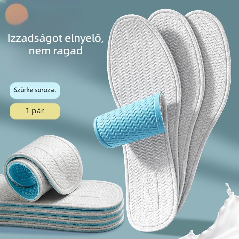 Nagykereskedelmi nyári ultra vékony, lélegző latex talpbetétek, unisex, könnyűek, csúszásmentes, izzadságot felszívó