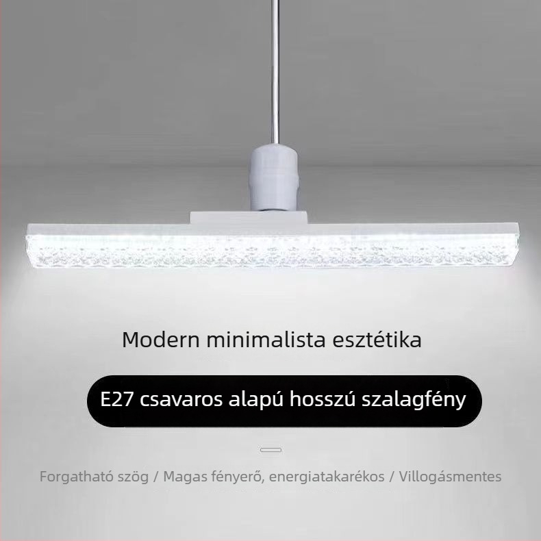 Otthoni LED-lámpa, energiatakarékos, szemvédelmet nyújtó, rendkívül fényes fehér fény, E27-es foglalat, IP54 vízálló, hosszú élettartam