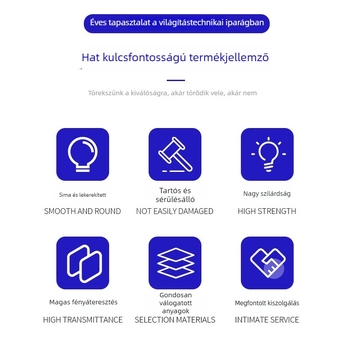 Piros műanyag lámpabúra kültéri kertvilágításhoz – háromszög alakú szilva virág motívummal