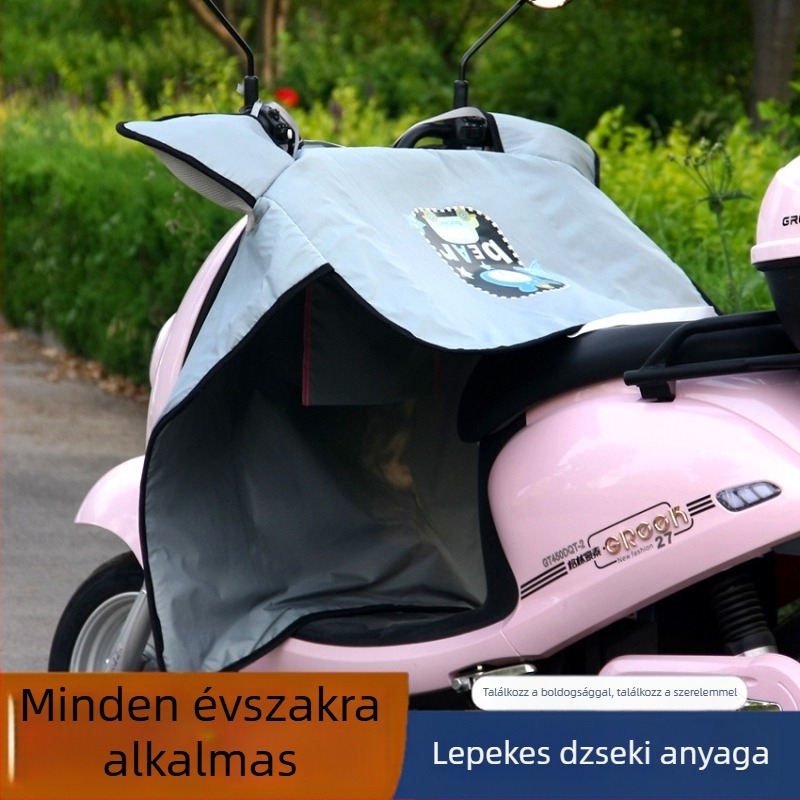 2018 nyár új egyrészes szélvédő takaró elektromos autókhoz és motorkerékpárokhoz