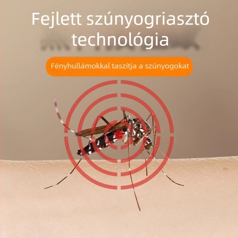 Farmokhoz tervezett hatékony szúnyogriasztó LED-szalag, 220V, rendkívül fényes, vízálló, csirkék óljához