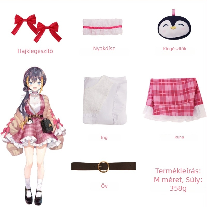 Petra Green VTuber cosplay szoknya