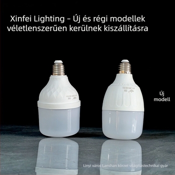 Xinfei LED Izzó – energiatakarékos, szemvédő fehér fény, E27 foglalat, otthoni használatra