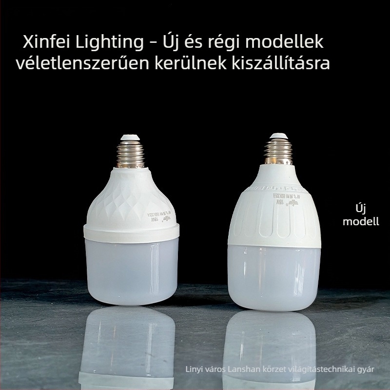 Xinfei LED Izzó – energiatakarékos, szemvédő fehér fény, E27 foglalat, otthoni használatra