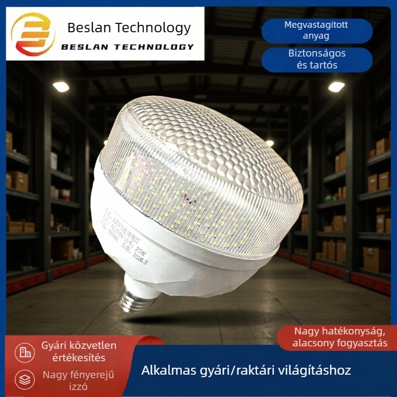 LED energiatakarékos izzó, nagy fényerő, fény- és hangvezérlés, villogásmentes, 180–200 lm/W