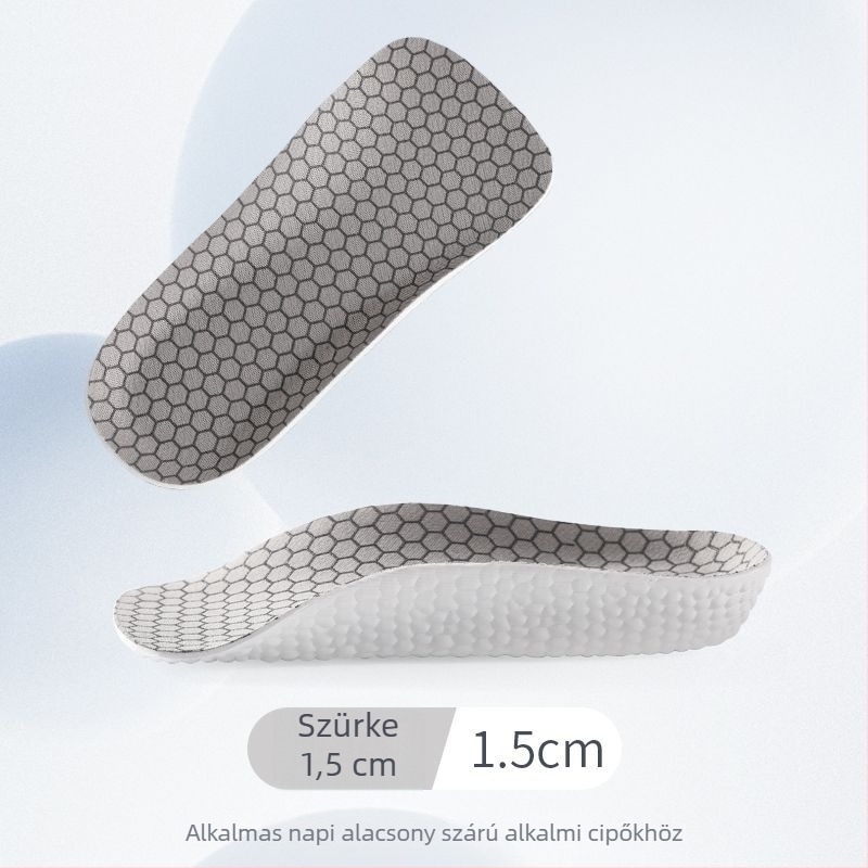 Magasságot növelő félbetét cipőkhöz, arch-támogatással, vastag és kényelmes, EVA anyag, modell 5148, uniszex