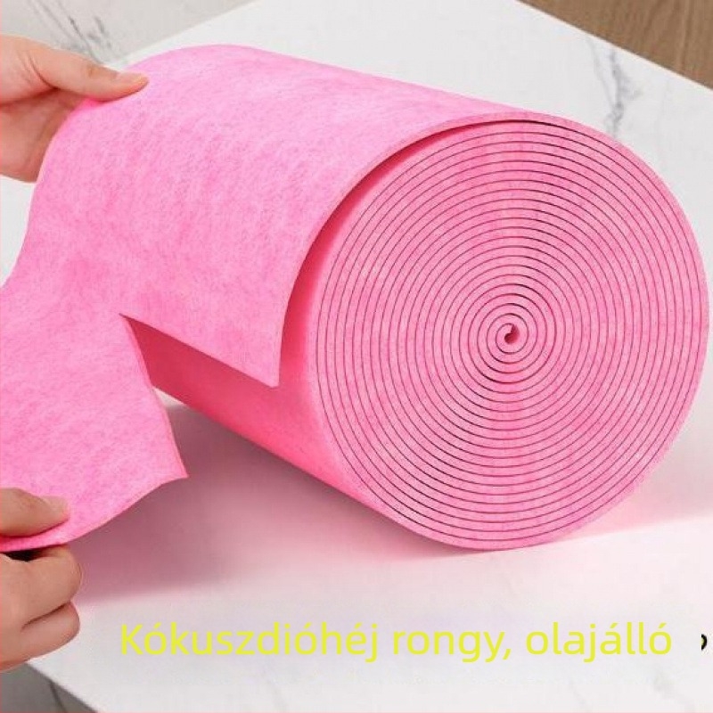 Kókuszhéj tisztító rongy, olajat nem felszívó, vastagított, vízfelvevő, folteltávolító, sokoldalú konyhai tisztító kendő