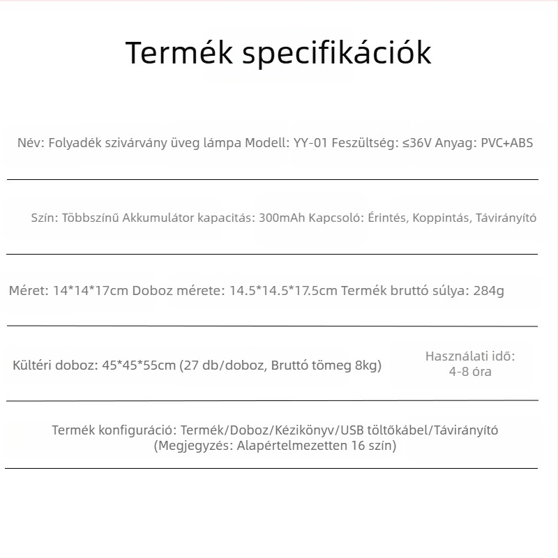 Érintéses asztali lámpa, éjszakai fény, dekoratív váza lámpa folyékony forgó dizájnnal, modern minimalista stílus