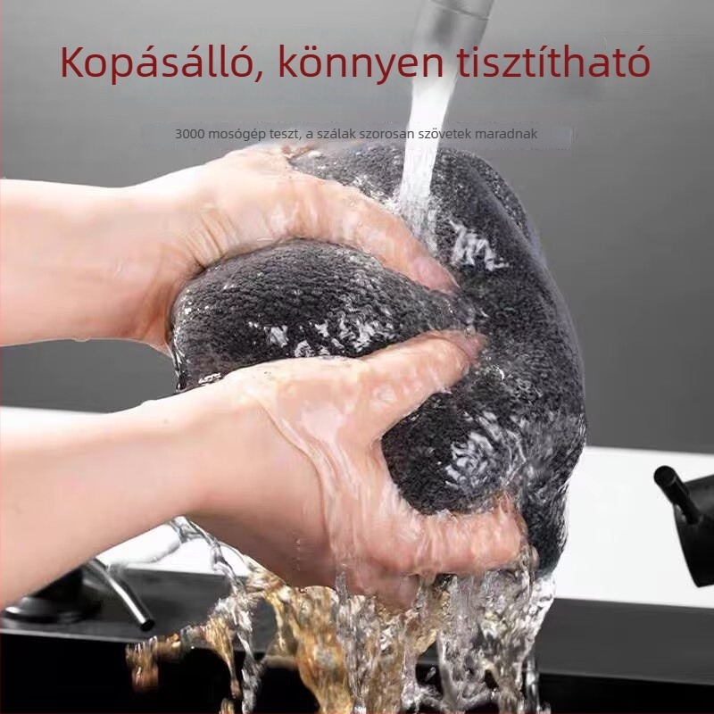 Konyhai tisztítókendő, nedvszívó, szöszmentes, olajálló, könnyen tisztítható, 30x30 cm, ultrafin rost