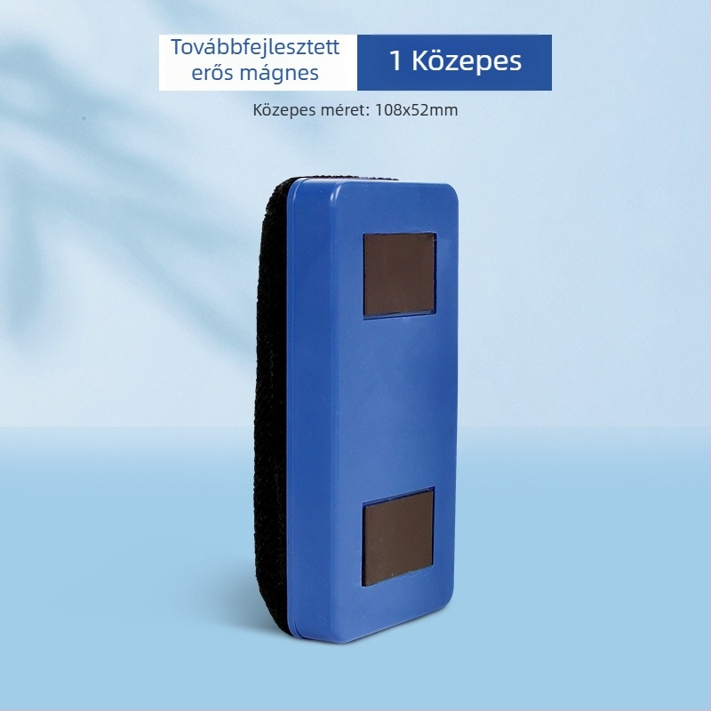 Mágneses fehértábla radír – kettős használatú kréta- és szivacstörlő
