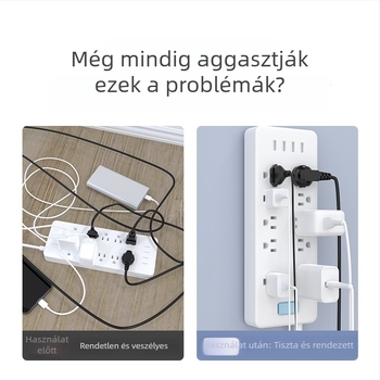 Fali router és Wi‑Fi modem tartó fúrás nélkül
