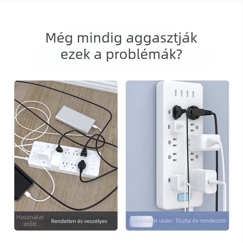 Fali router és Wi‑Fi modem tartó fúrás nélkül