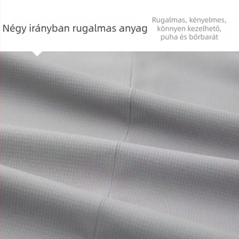 Új bőrbarát, puha UV-védelmet nyújtó férfi casual zakó, négyirányú elasztikussággal, notch gallér, tavaszi üzleti viselet