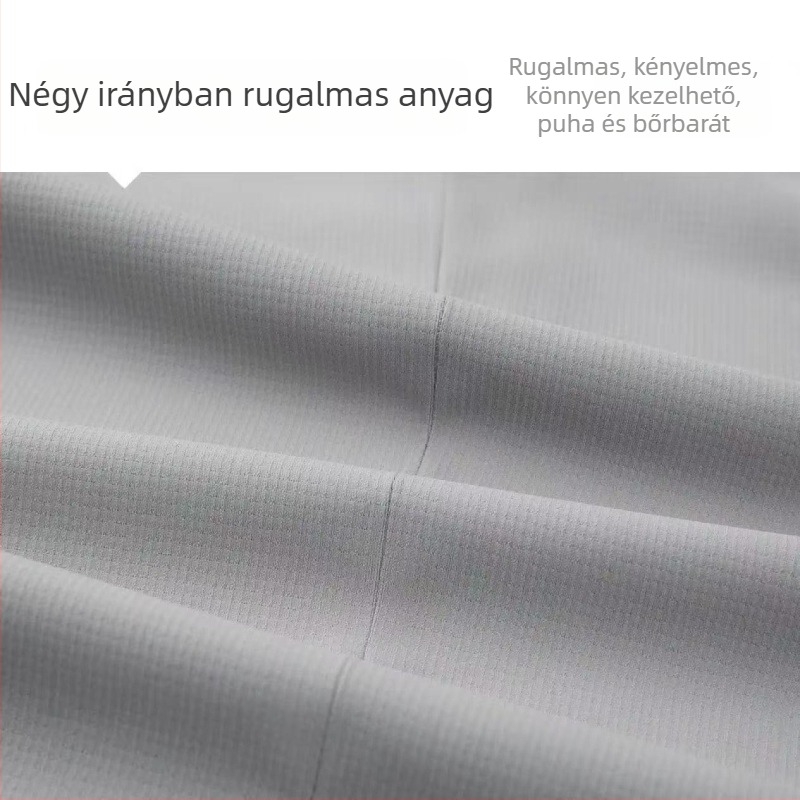 Új bőrbarát, puha UV-védelmet nyújtó férfi casual zakó, négyirányú elasztikussággal, notch gallér, tavaszi üzleti viselet
