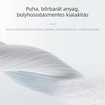 Nagy sál-ruha műszőrméből készült rókaszőrrel nőknek, meleg gallér hópelyhek motívumokkal