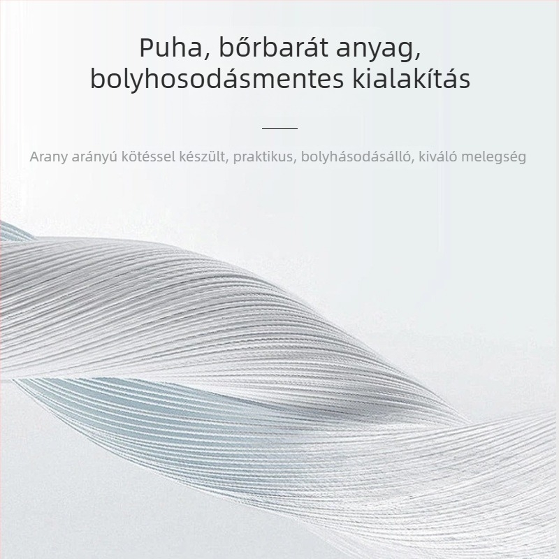 Nagy sál-ruha műszőrméből készült rókaszőrrel nőknek, meleg gallér hópelyhek motívumokkal