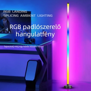 RGB környezeti saroklámpa DIY moduláris kialakítás, hálószoba lámpa, USB tápegység, app-vezérlés