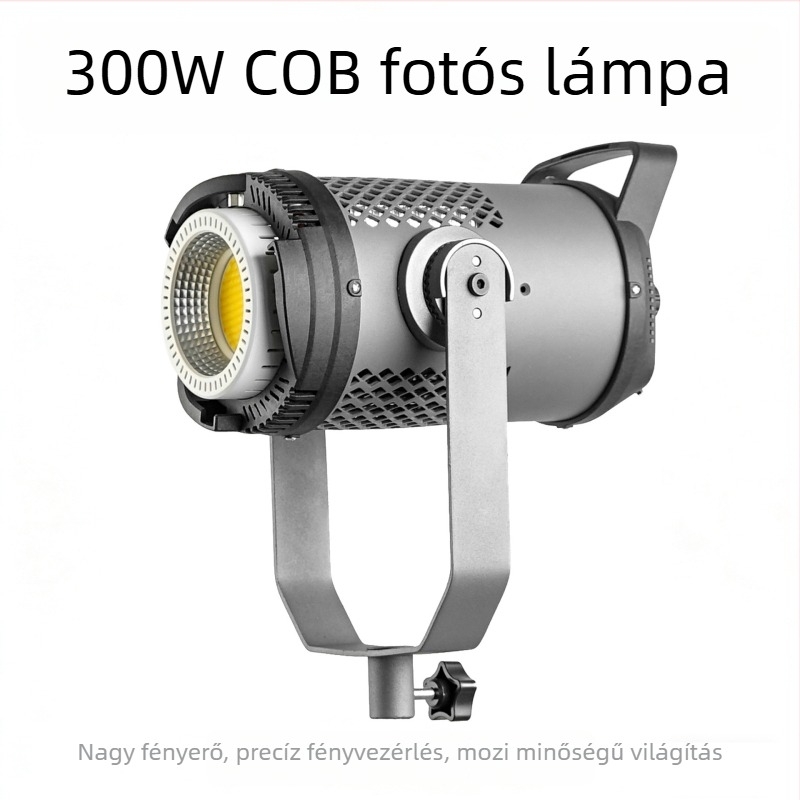 300W beltéri feltöltő fény élő közvetítéshez, élő közvetítésre szánt világítás, kültéri fotózáshoz és stúdiófelvételekhez