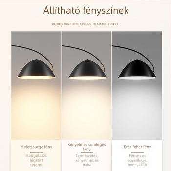 Padló lámpa modern, minimalist designnal és luxusérzéssel, ideális a nappaliba és a hálószobába, kanapé melletti álló lámpa, dekoratív hangulatvilágítás.