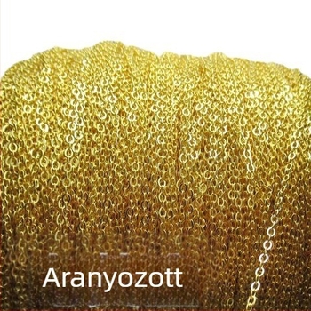 925-ös ezüst DIY ékszerkészítő anyagok: O-alakú lánc, polírozott keresztlánc, nagy mennyiségű félkész láncok, bojt díszítő elemei