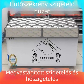 Hűtőszekrény szigetelő takaró, vízálló PVC anyagból készült