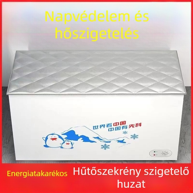 Hűtőszekrény szigetelő takaró, vízálló PVC anyagból készült