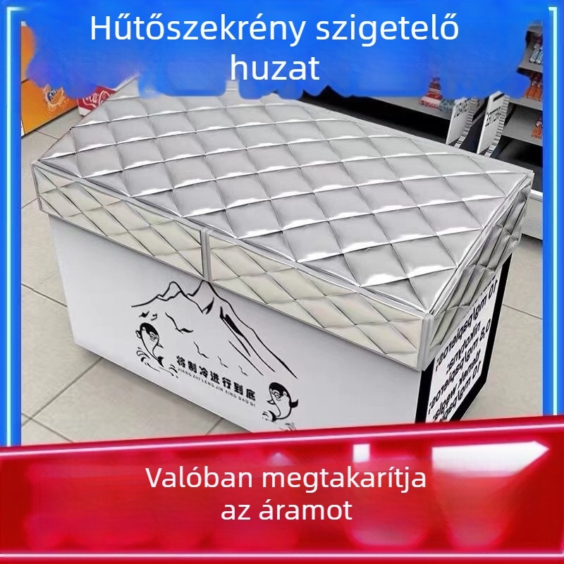 Hűtőszekrény szigetelő takaró, vízálló PVC anyagból készült