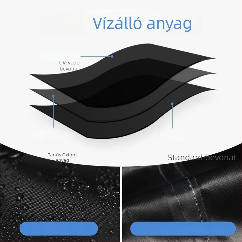 Fűnyíró fedél, vízálló és porálló, kültéri használatra