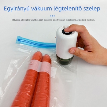 Nagy teljesítményű elektromos vákuumpumpa élelmiszer-tároló zacskókhoz